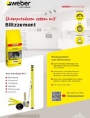 Titelbild der Step-by-Step Anleitung, wie eine Unterputzdose mit Blitzzement gesetzt wird