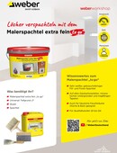Titelbild der Step-by-Step Anleitung zum Verspachteln von Löchern mit dem Malerspachtel "to go"