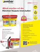 Titelbild der Step-by-Step Anleitung, wie Wände mit dem Münchner Rauputz verputzt werden
