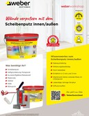 Titelbild der Step-by-Step Anleitung, wie Wände mit dem Scheibenputz verputzt werden