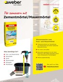 Titelbild der Step-by-Step Anleitung Tür mit Putz- und Mauermörtel zumauern