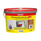 Verpackung des Malerspachtel extra fein "to go"