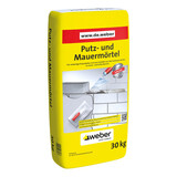 Verpackung des Putz- und Mauermörtels