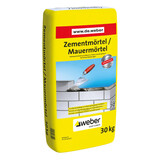 Verpackung des Zementmörtel / Mauermörtel